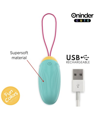 ONINDER CUTE - ŒUF VIBRANT LOVE PLEASURE - PIERRES EN SILICONE ROTATIVES - APPLICATION MONDIALE GRATUITE