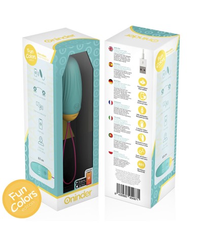 ONINDER CUTE - ŒUF VIBRANT LOVE PLEASURE - PIERRES EN SILICONE ROTATIVES - APPLICATION MONDIALE GRATUITE