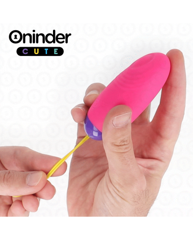 ONINDER CUTE - ŒUF EN SILICONE À VIBRATIONS ET TAPOTEMENTS - APPLICATION MONDIALE GRATUITE