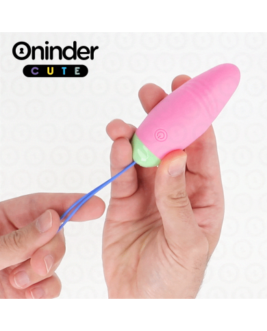 ONINDER CUTE - ŒUF EN SILICONE VIBRANT ET ROTATIF À 360° - APPLICATION MONDIALE GRATUITE