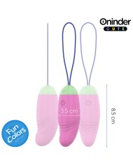 ONINDER CUTE - ŒUF EN SILICONE VIBRANT ET ROTATIF À 360° - APPLICATION MONDIALE GRATUITE
