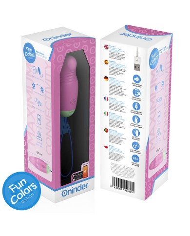 ONINDER CUTE - ŒUF EN SILICONE VIBRANT ET ROTATIF À 360° - APPLICATION MONDIALE GRATUITE