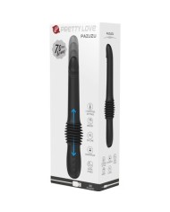 PRETTY LOVE - VIBRATEUR PAZUZU 3 MODES DE POUSSÉE NOIR