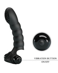 PRETTY LOVE - VIBRATEUR DOIGT ALEXANDER 10 VIBRATIONS NOIR