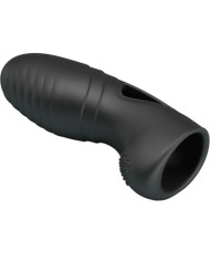 PRETTY LOVE - ALAN VIBRATEUR DE DOIGTS EN SILICONE NOIR