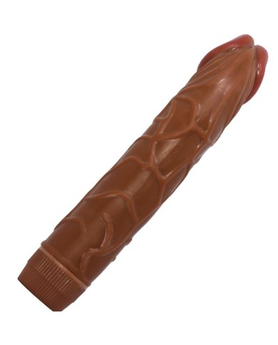BAILE - VIBRATEUR RÉALISTE BOB 22,5 CM MULÂTRE
