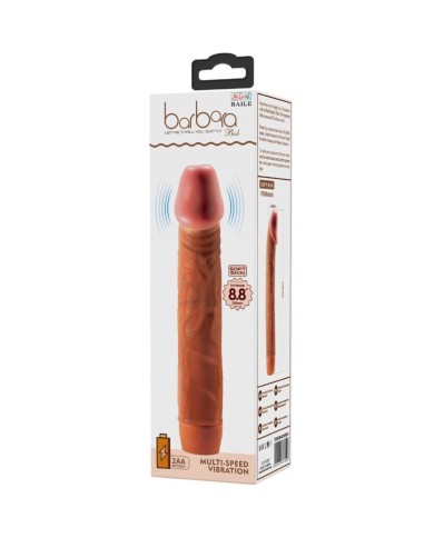 BAILE - VIBRATEUR RÉALISTE BOB 22,5 CM MULÂTRE
