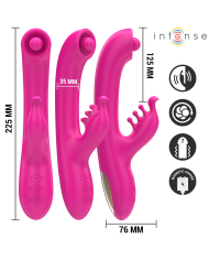 INTENSE - CHRISTINA VIBRATEUR LAPIN MULTIFONCTION 22,5 CM ROSE