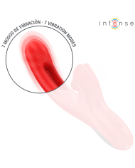 INTENSE - JESSICA VIBRATEUR MULTIFONCTION STIMULATION CLITORIS 24,8 CM ROUGE
