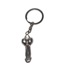 DIABLO PICANTE - PORTE-CLÉS PÉNIS EN MÉTAL ARGENT