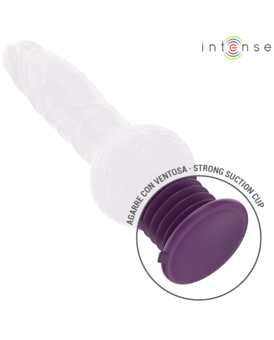 INTENSE - VIBRATEUR MULTIFONCTION TATUM AVEC VIBRATION DE HAUT EN BAS 24 CM VIOLET