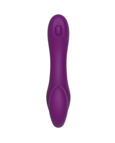 XOCOON - VIBRATEUR SANS STRAPLESS 2 EN 1 AVEC TÉLÉCOMMANDE VIOLET