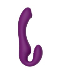 XOCOON - VIBRATEUR SANS STRAPLESS 2 EN 1 AVEC TÉLÉCOMMANDE VIOLET