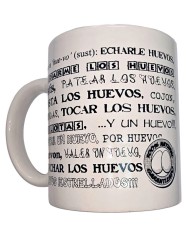 DIABLO PICANTE - MUG BLANC AVEC BOULES SYNONYMES 370 ML