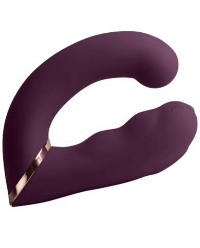 ROCKS-OFF - GEMINI DOUBLE VIBRATEUR STIMULATEUR DE CLITORIS POINT G VIOLET