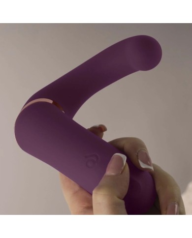 ROCKS-OFF - GEMINI DOUBLE VIBRATEUR STIMULATEUR DE CLITORIS POINT G VIOLET