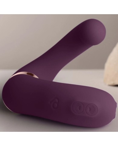 ROCKS-OFF - GEMINI DOUBLE VIBRATEUR STIMULATEUR DE CLITORIS POINT G VIOLET