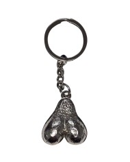 DIABLO PICANTE - PORTE-CLÉS MÉTAL ŒUFS D'ARGENT