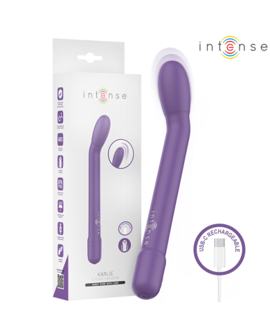 INTENSE - STIMULATEUR DE POINT G RECHARGEABLE KARLIE VIOLET