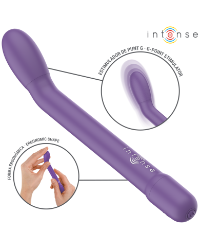 INTENSE - STIMULATEUR DE POINT G RECHARGEABLE KARLIE VIOLET