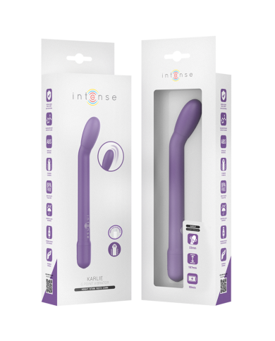 INTENSE - STIMULATEUR DE POINT G RECHARGEABLE KARLIE VIOLET
