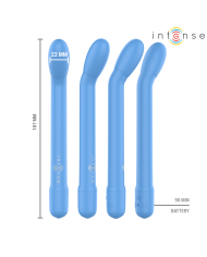 INTENSE - STIMULATEUR DE POINT G RECHARGEABLE KARLIE BLEU