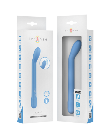 INTENSE - STIMULATEUR DE POINT G RECHARGEABLE KARLIE BLEU