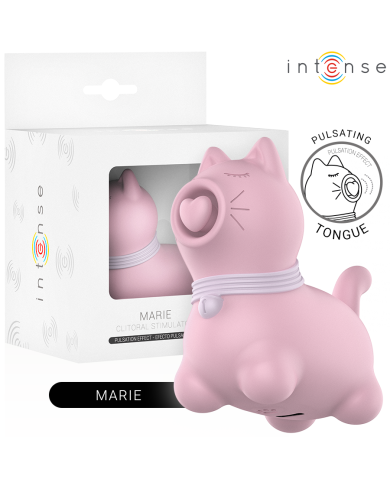 INTENSE - STIMULATEUR DE LANGUE EFFET PULSATION MARIE PINK