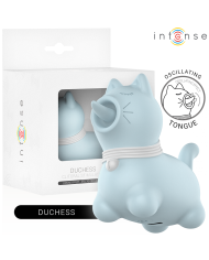 INTENSE - STIMULATEUR DUCHESSE AVEC LANGUE ROTATIVE 360º BLEU