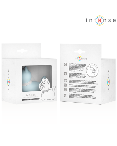 INTENSE - STIMULATEUR DUCHESSE AVEC LANGUE ROTATIVE 360º BLEU