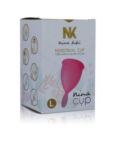 NINA KIKÍ - COUPE MENSTRUELLE ROSE - TAILLE L