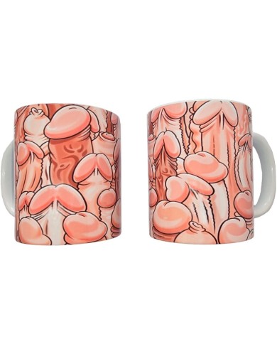 DIABLO PICANTE - TASSE PÉNIS COULEUR 370 ML