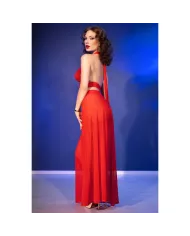 CHILIROSE - CR 4857 ENSEMBLE HAUT ET PANTALON ROUGE TAILLE XL CHILIROSE - CR 4857 ENSEMBLE HAUT ET PANTALON ROUGE TAILLE XL