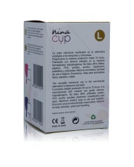 NINA KIKÍ - COUPE MENSTRUELLE ROSE - TAILLE L