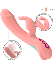 INTENSE - RACHEL VIBRATEUR RABBIT 5 VIBRATIONS ROSE