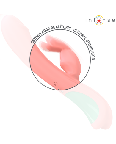 INTENSE - RACHEL VIBRATEUR RABBIT 5 VIBRATIONS ROSE