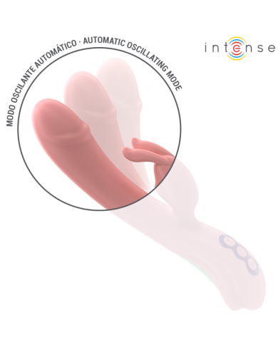 INTENSE - RACHEL VIBRATEUR RABBIT 5 VIBRATIONS ROSE