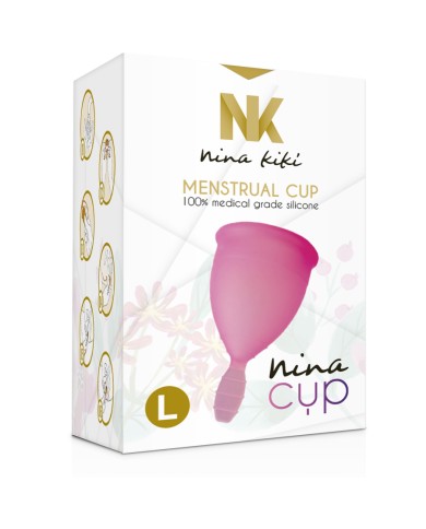 NINA KIKÍ - COUPE MENSTRUELLE ROSE - TAILLE L