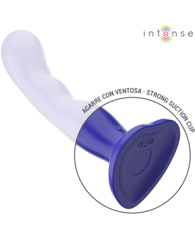 INTENSE - SHORTY VIBRATEUR AVEC VENTOUSE TÉLÉCOMMANDE BLEUE