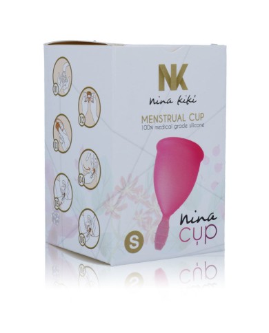 NINA KIKÍ - COUPE MENSTRUELLE ROSE - TAILLE S