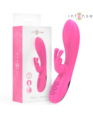 INTENSE - RANDALL VIBRATEUR RABBIT 10 VIBRATIONS ROSE