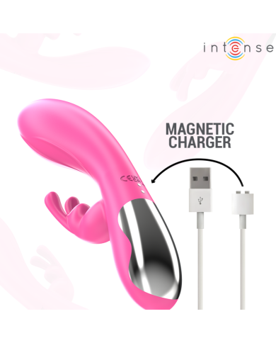 INTENSE - RANDALL VIBRATEUR RABBIT 10 VIBRATIONS ROSE