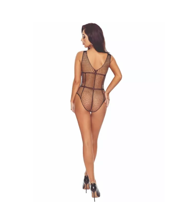 PASSION - BS114 BODYSTOCKING NOIR GRILLE
