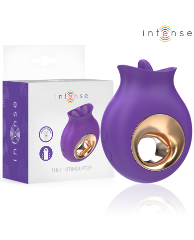 INTENSE - TULI STIMULATEUR CLITORIS 9 VIBRATIONS & 9 OSCILLATIONS VIOLET