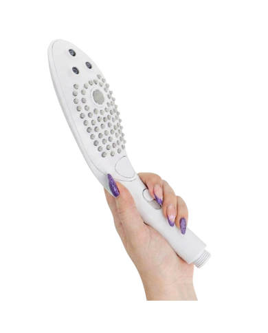WOMANIZER - POMMEAU DE DOUCHE STIMULANT CLITORIAL WAVE BLANC