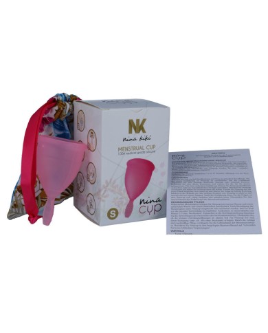 NINA KIKÍ - COUPE MENSTRUELLE ROSE - TAILLE S