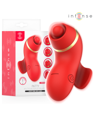 INTENSE - PATTY STIMULATEUR AVEC 4 TÊTES : SUCCION, TAPOTER, GRIFFER ET LÉCHER