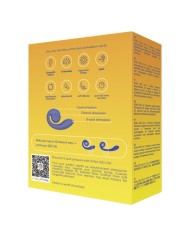 SNAIL VIBE - GIZI LITE VIBRATEUR VIOLET DOUBLE POINT G ET CLITORIAL