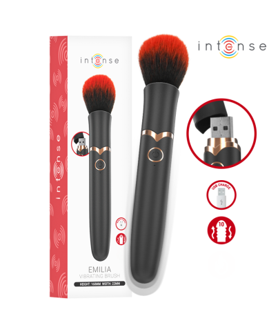 INTENSE - BROSSE VIBRANTE EMILIA 10 VIBRATIONS 16 CM