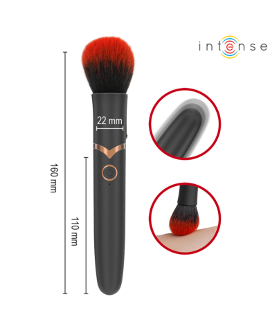 INTENSE - BROSSE VIBRANTE EMILIA 10 VIBRATIONS 16 CM